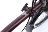 Brompton New Electric P Line (ab 12,5 kg) Plum Red H-Lenker