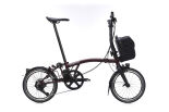 Brompton New Electric P Line (ab 12,5 kg) Plum Red M-Lenker