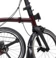 Brompton New P Line 12-Gang Red Plum Weinrot H-Lenker