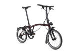 Brompton New P Line 4-Gang Red Plum Weinrot S-Lenker