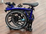 Brompton P Line 4-Gang Bolt Blue Lacquer H-Lenker