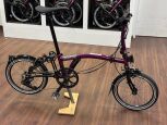 Brompton P Line 12-Gang Amethyst Lacquer Tiefer Lenker