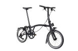 Brompton New P Line 12-Gang Matt Black H-Lenker