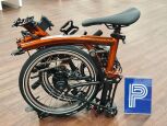 Brompton P Line 4-Gang Flame Lacquer S-Lenker