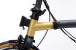 Brompton T Line Ceratec 12 Gang mittlerer Lenker Black/Gold