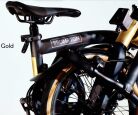 Brompton T Line Ceratec 12 Gang mittlerer Lenker Black/Gold