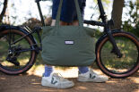 Brompton Tote Bag Medium Olive Green