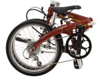 Piazza D8 Faltrad rotbraun Mod.26