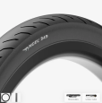 Pirelli Brompton Faltreifen Angel 349 ohne Reflexstreifen