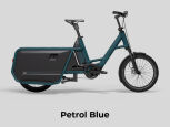 QiO Long CLAx mit Federgabel Petrol Blue - Matt Finish