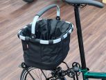 Einkaufskorb mit Uniklip für Brompton Gepäckträger C Line, P Line & G Line