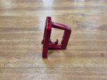 Brompton Front Trägerblock Skeleton rot Aluminium
